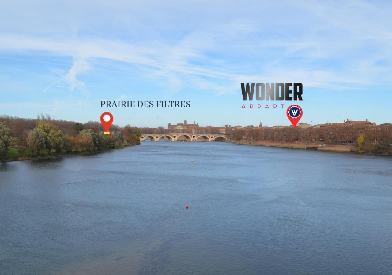 Wonder Appart' 402 - Vue Sur Garonne Toulouse Buitenkant foto