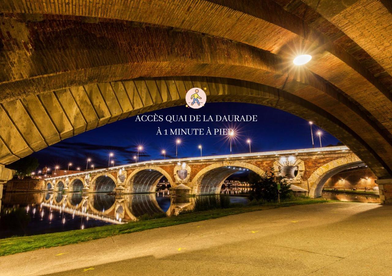 Wonder Appart' 402 - Vue Sur Garonne Toulouse Buitenkant foto